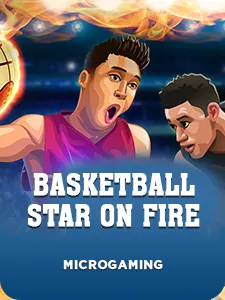 Basketball Star on Fire