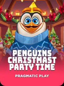 Penguins Christmas Party Time