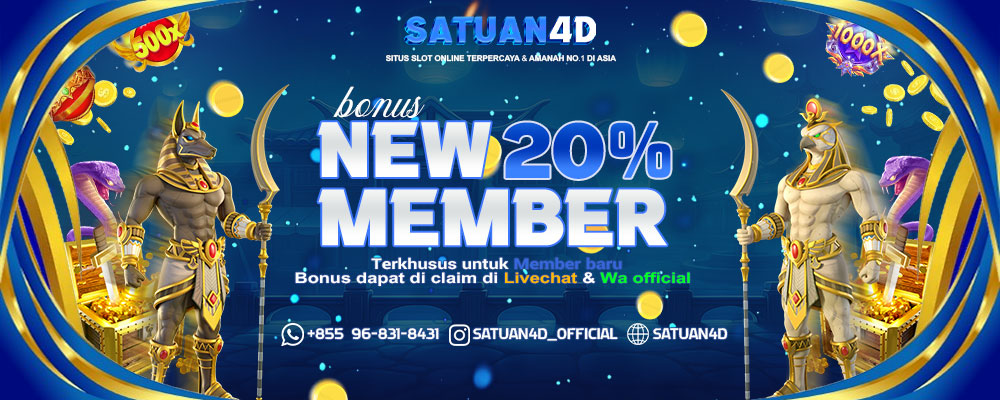 BONUS NEW MEMBER 20%